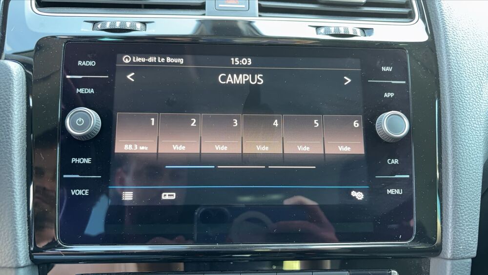 Golf 1.4 TSI 125 DSG7 Carat - Automatique 2017 occasion 45360 Chatillon Sur Loire