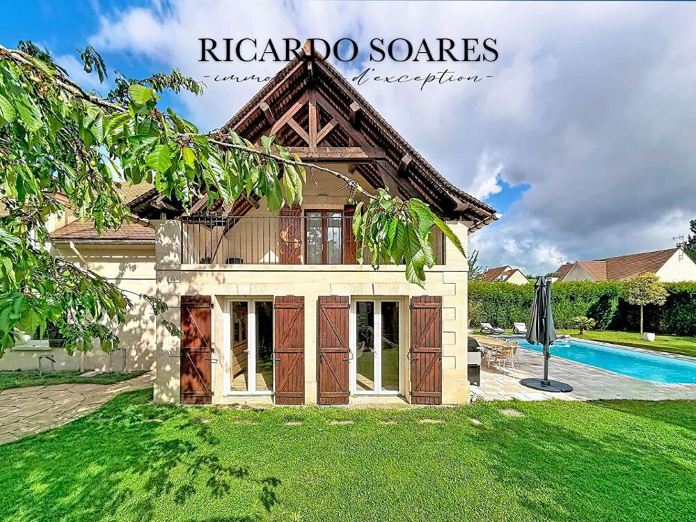 LE MEUX 60880 - VILLA DE CHARME 196m2 / 6 CHAMBRES / PISCINE / 3 GARAGES / TERRAIN 1400m2