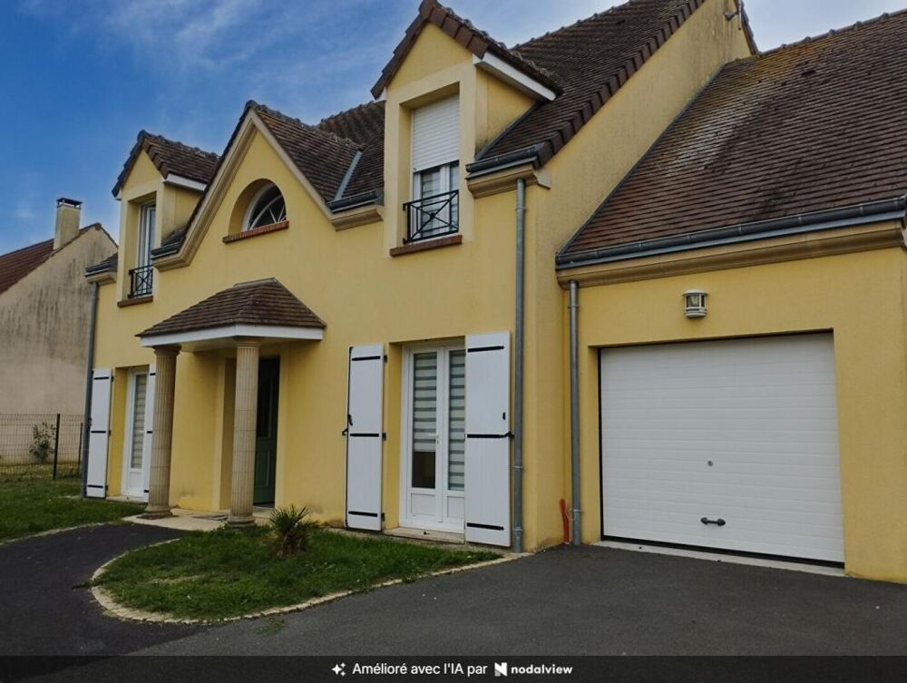 Vente Maison Maison familiale 156 m² : 5 chambres, bureau, garage et dépendance, gare à pieds, télétravail Bonneval 30km Chartres Bonneval