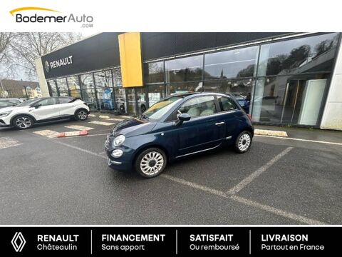 Fiat 500 1.2 69 ch Eco Pack S/S Lounge 2020 occasion Châteaulin 29150