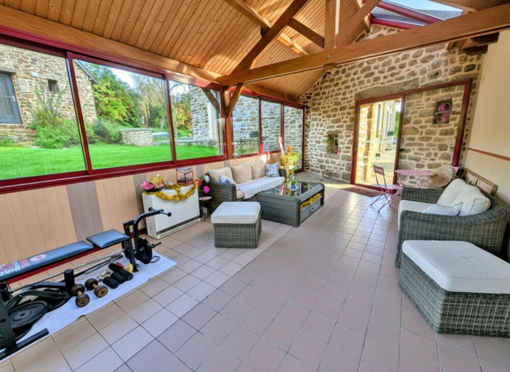 Vente Maison Maison à vendre 7 pièces 200 m2 LA CHAPELLE JANSON (35) avec dépendances et terrain La chapelle janson