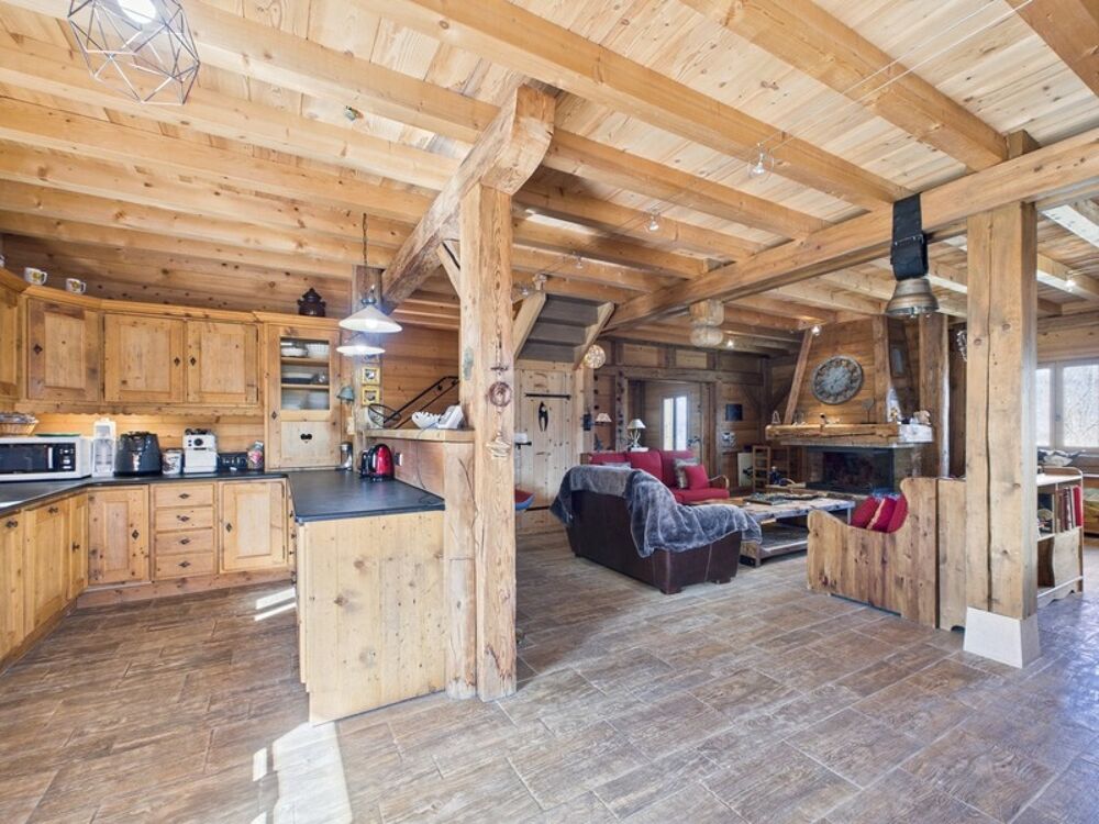 Vente Chalet Haute Savoie (74), à vendre MORILLON - Domaine skiable du Grand Massif - Ferme Savoyarde P9 Morillon