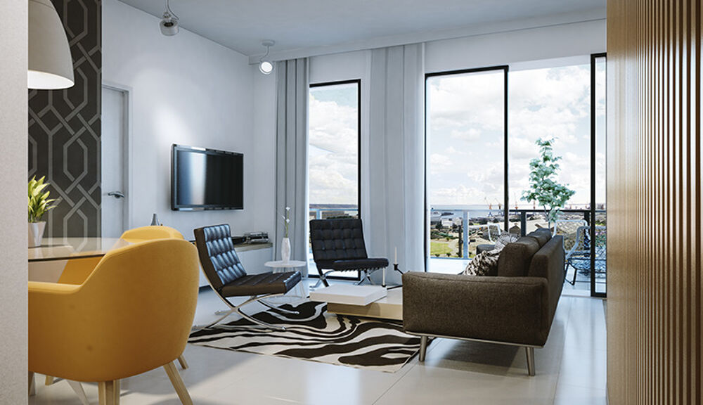 Vente Appartement Dpt Finistre (29),  vendre BREST appartement T4 de 95,65 m - Terrasses 25.85m Brest