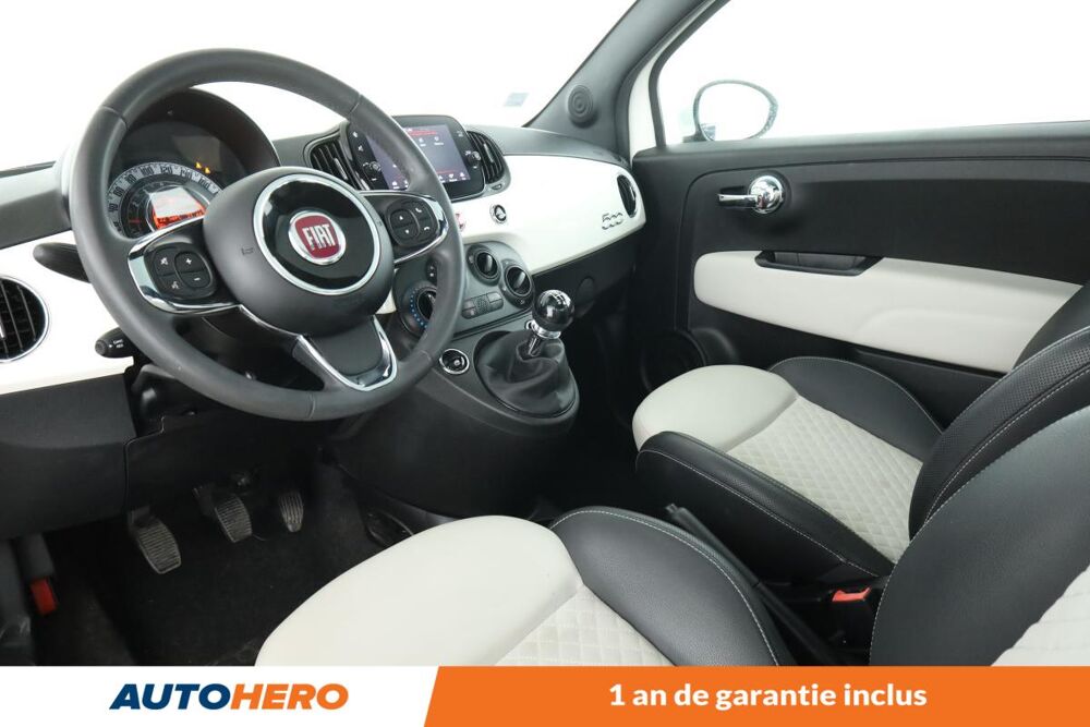 500 1.0 Hybrid BSG Dolcevita 70 ch 2021 occasion 92130 Issy-les-Moulineaux