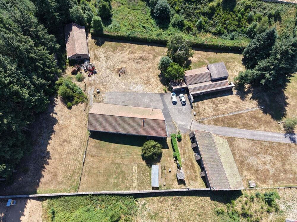 Entre Saint Pal de Mons et Saint Romain Lachalm 43620 ensemble immobilier 700m² de bâtiments dont une maison d'habitation sur 1