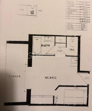  Appartement � vendre 1 pi�ce 25 m�