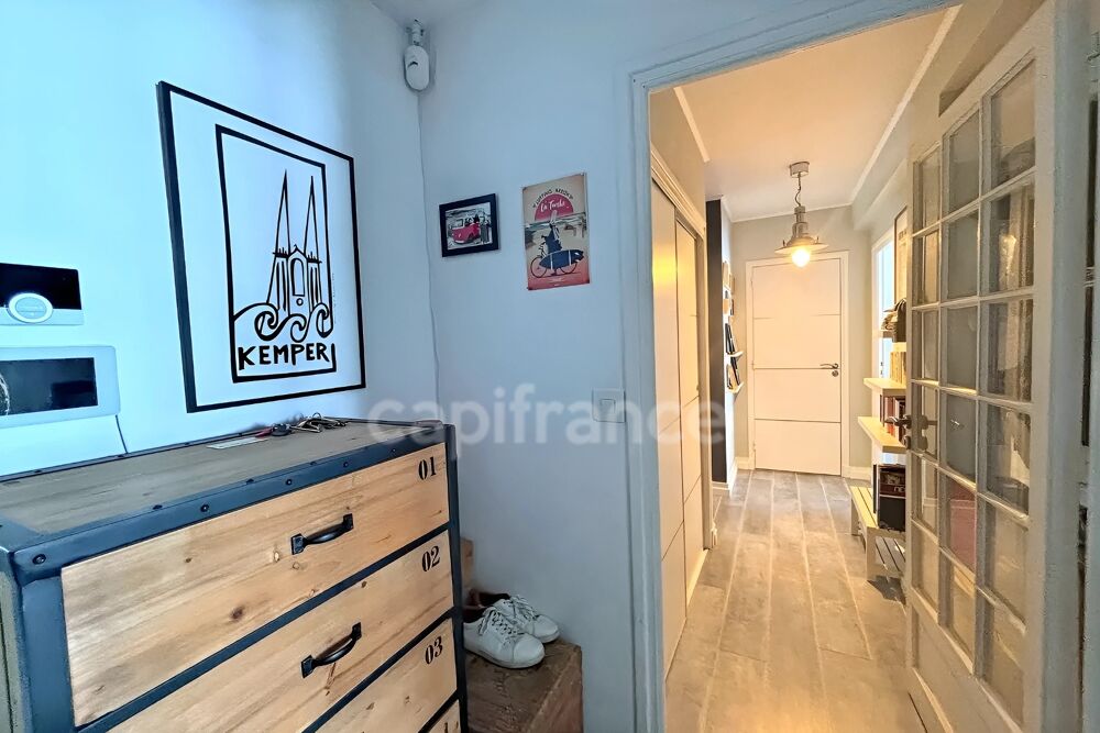 Quimper(29) Appartement lumineux - 4 pièces de 78,21m² - entièrement rénové