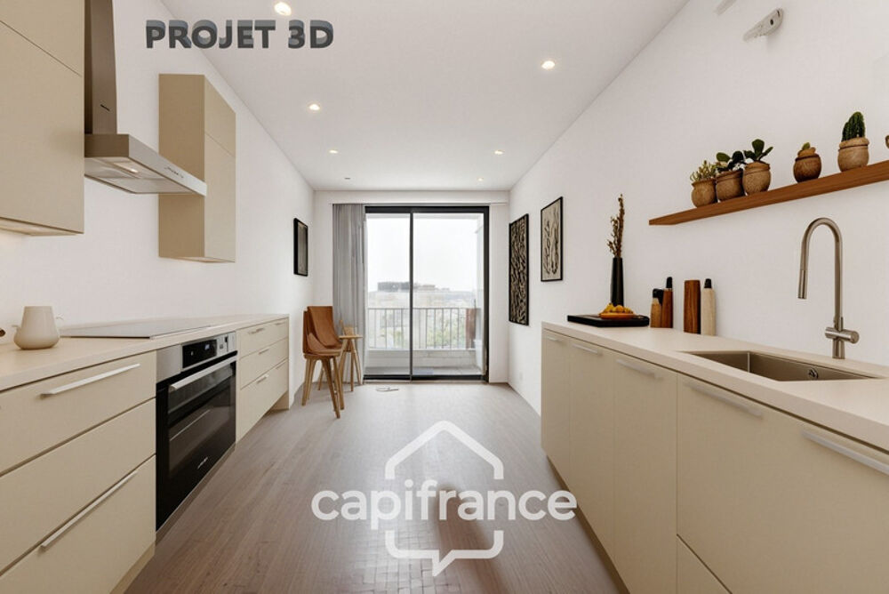 Appartement lumineux avec vue dégagée  Résidence sécurisée avec gardien