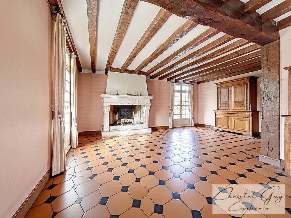 Montval sur Loir (72), maison à vendre de 291 m²  7 chambres - 633 m² de terrain - grande famille - maison secondaire-professio