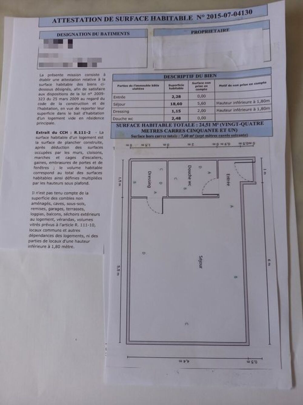 Location Appartement Studio de 25m2 à louer sur Lyon 03 Lyon 3