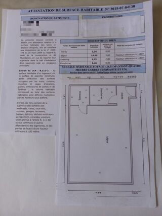  Appartement à louer 1 pièce 25 m²