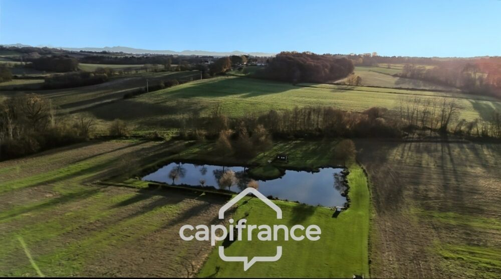 Saint Cricq Chalosse (40), Maison familiale de plain-pied avec dépendance - étang - sur 1 hectare de terrain en Chalosse