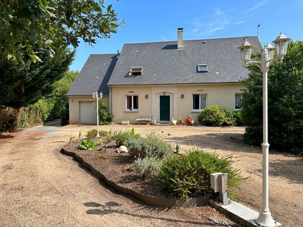 Vente Maison Magnifique maison familiale de 225 m², 6 chambres avec piscine et pinède à Guécélard – DPE B Guecelard