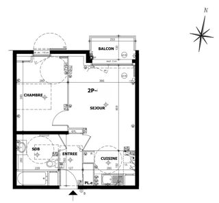  Appartement � vendre 2 pi�ces 42 m�