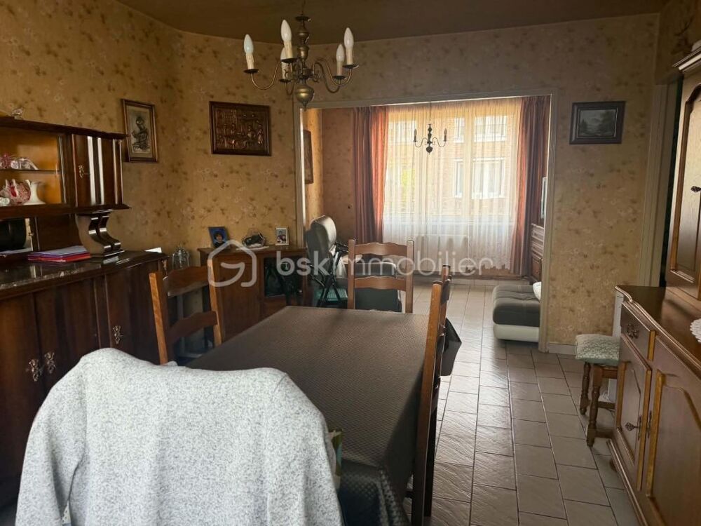 Vente Maison ? Maison semi-individuelle typique du Nord (81 m²) à Ostricourt – Une belle histoire à réinventer (Proximité Lille / Gare) Ostricourt
