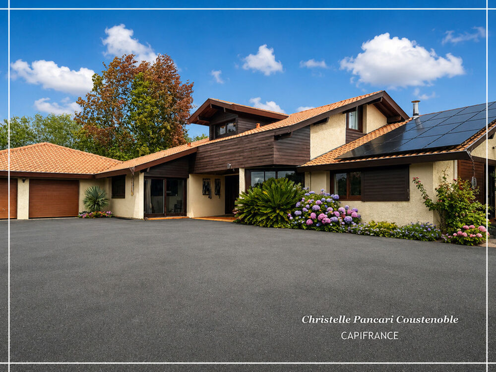 Vente Villa Maison d'architecte 4 chambres piscine chauffée jacuzzi secteur Dax - Orthez Dax
