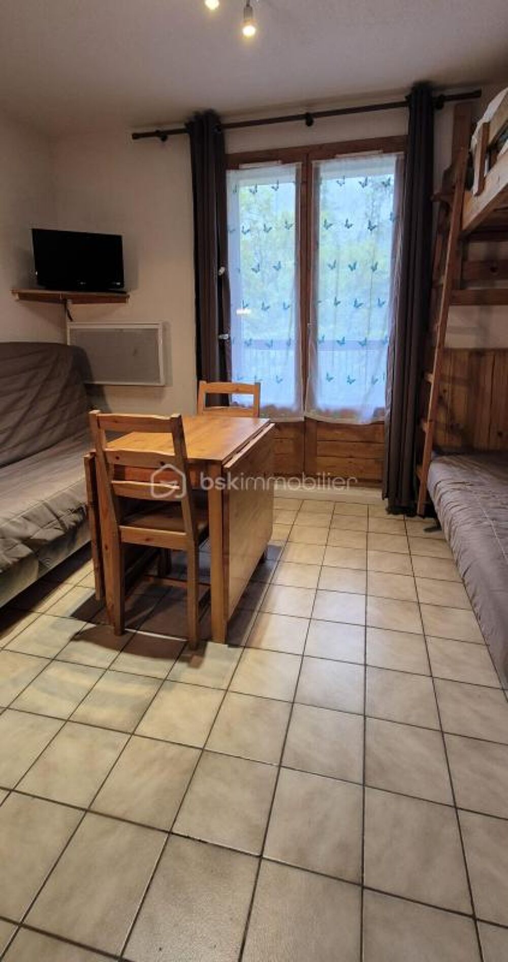 Vente Appartement ?? À ALLOS – LE SEIGNUS D'ALLOS – STUDIO 5 COUCHAGES – BALCON – PROCHE DES PISTES ?? Allos
