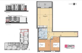  Appartement  vendre 3 pices 67 m