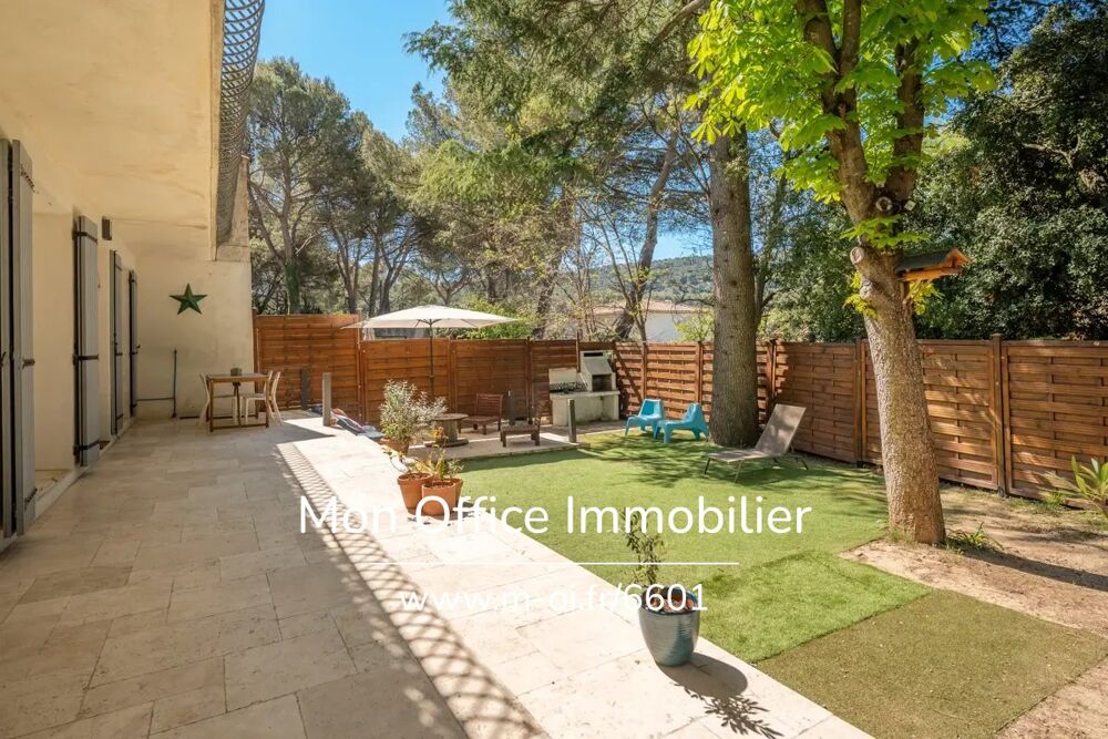 Vente Maison Référence : 6601-EBE. - T4 de 86m2 , garage , jardin privatif 350 m2 , terrasse , calme et arboré Ventabren