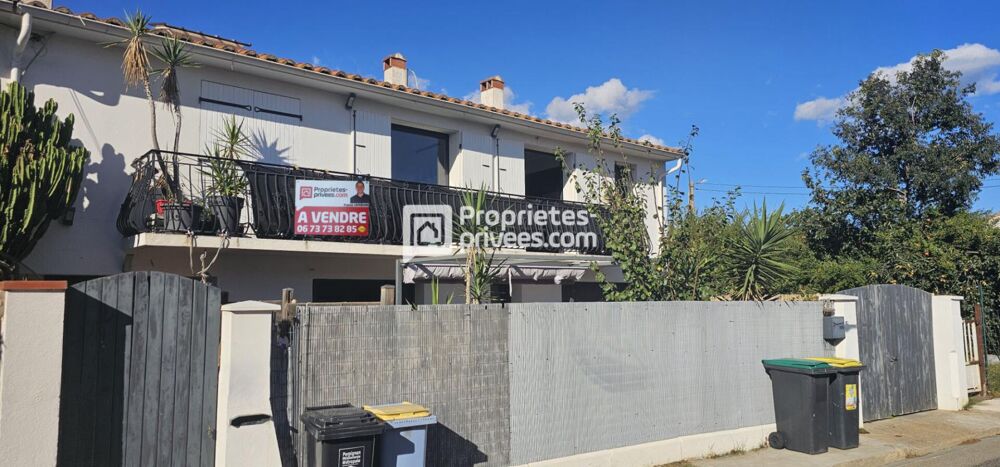 Maison Saint Laurent De La Salanque de 180 m2 divisée en deux appartements