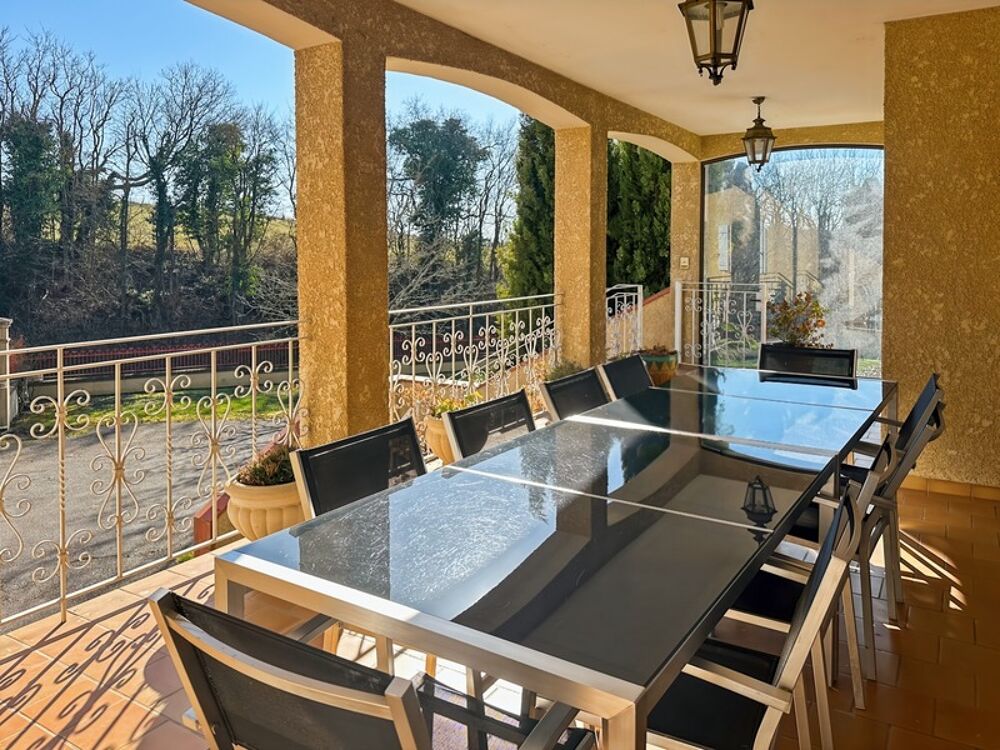 Dpt Gers (32) - près d'AUCH - à vendre maison avec appartement et piscine - 210 m2 - 4594 m2