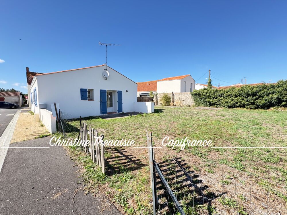 Maison à vendre 3 pièces coeur de ville avec terrain BEAUVOIR SUR MER (85)