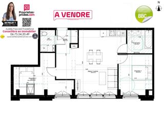  Appartement à vendre 3 pièces 64 m²
