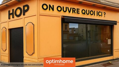 Local commercial libre – &Eacute;pinal – 74 m&sup2; – Fort passage 78000 88000 Epinal