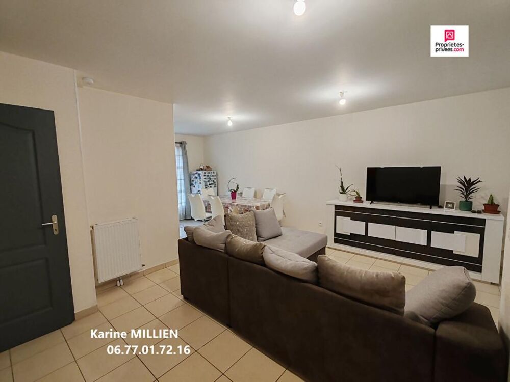 AUNAY SOUS CRECY 28500 Maison de plain-pied (avec vide sanitaire) - 3 chambres - Cabanon de jardin en dur - Terrain - 198000 HA