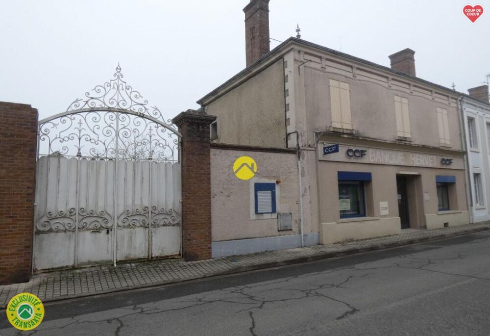 Vente Maison ANCIENNE BANQUE Argent sur sauldre
