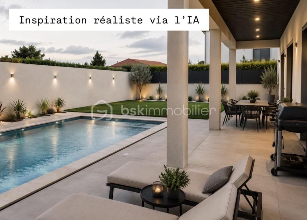 Vente Maison Villa 5 chambres avec jardin, piscine et garage Le peage de roussillon