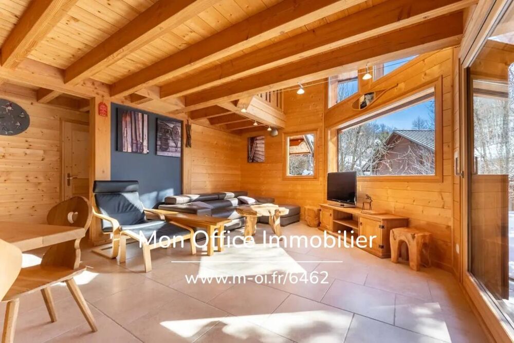 Référence : 6462-MBE. - Chalet Lombard Type 5 avec Sauna/Jacuzzi + Garage