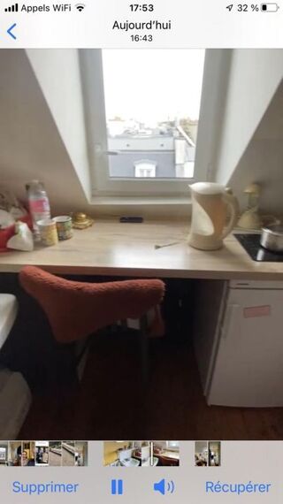  Appartement à louer 1 pièce 9 m²