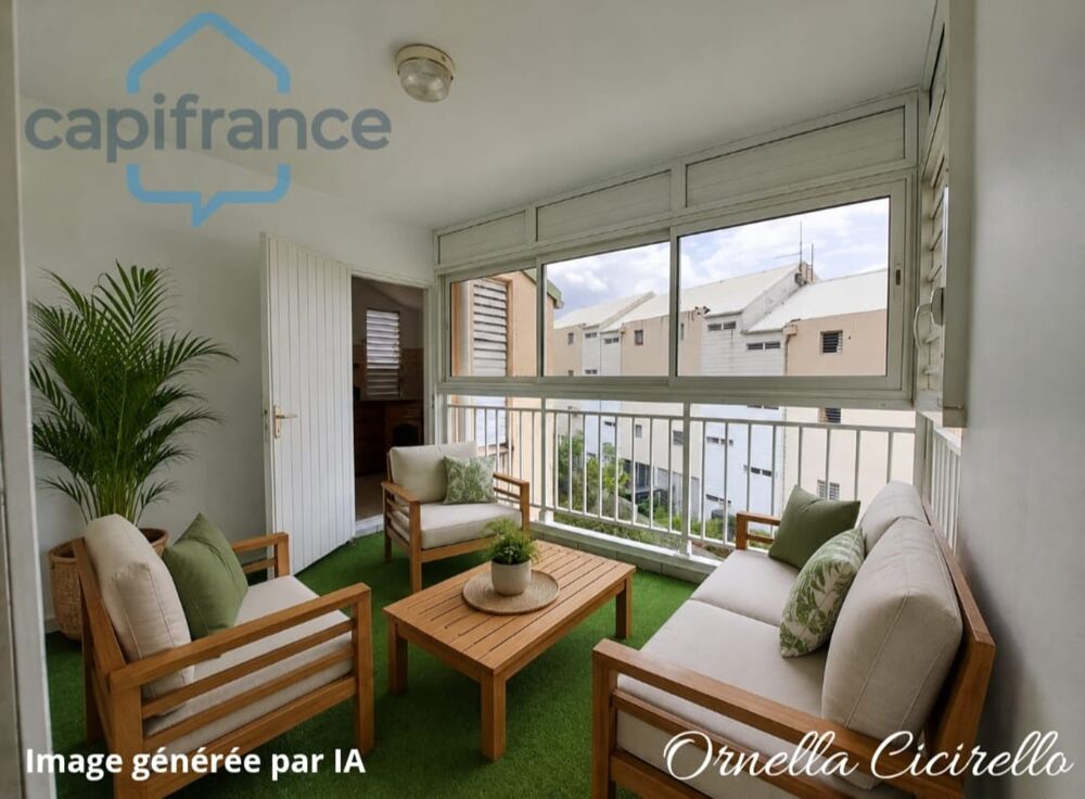 Appartement à vendre Petit-Bourg Bourg  86 m²  3 chambres + espace modulable  Parking