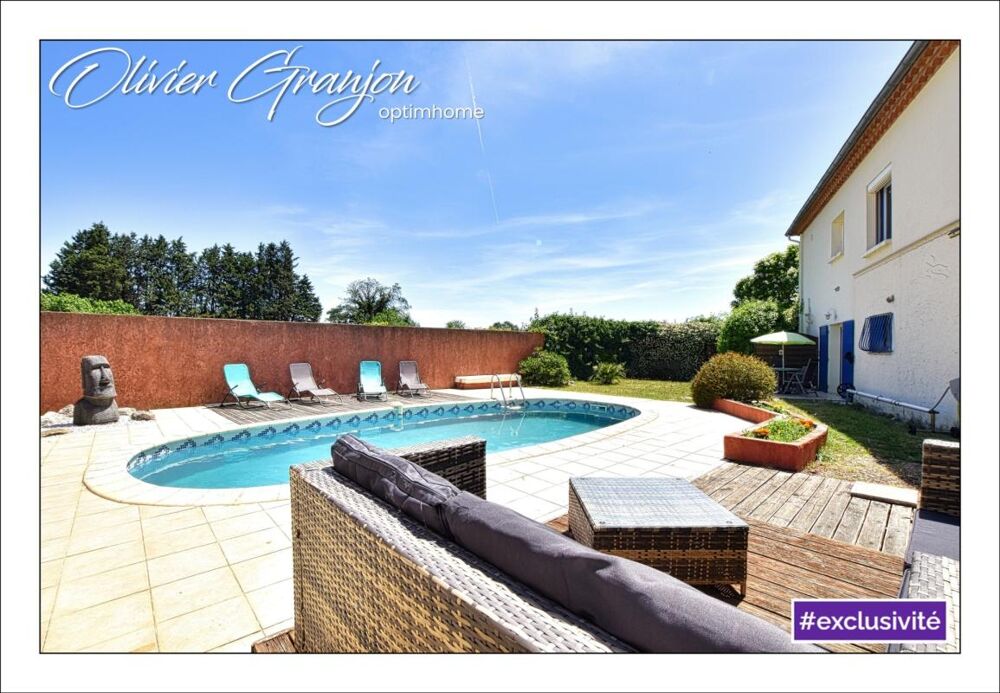 Élégante Bastide avec double habitation au calme, piscine et jardin paysager