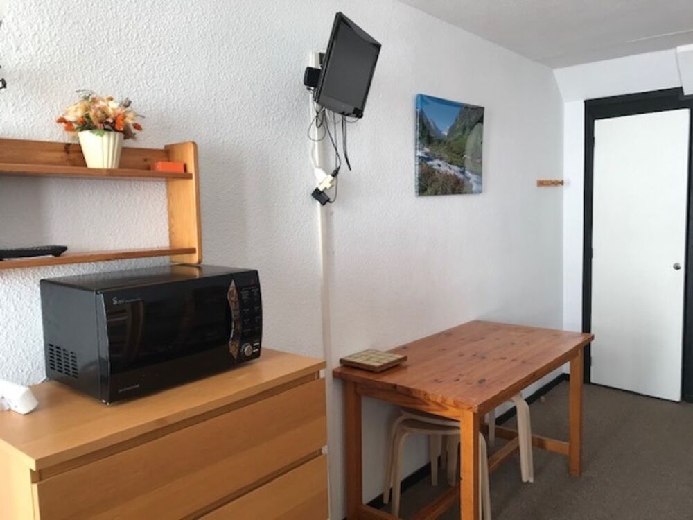 Vente Appartement A la MONGIE Studio face aux pistes dans résidence TOURMALET avec balcon La mongie