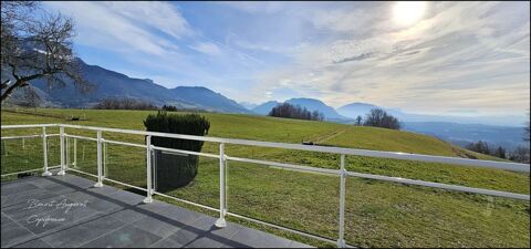 Haute Savoie (74), Maison individuelle 155m² Vue Panoramique exceptionnelle et calme absolu 855000 Les Ollires (74370)