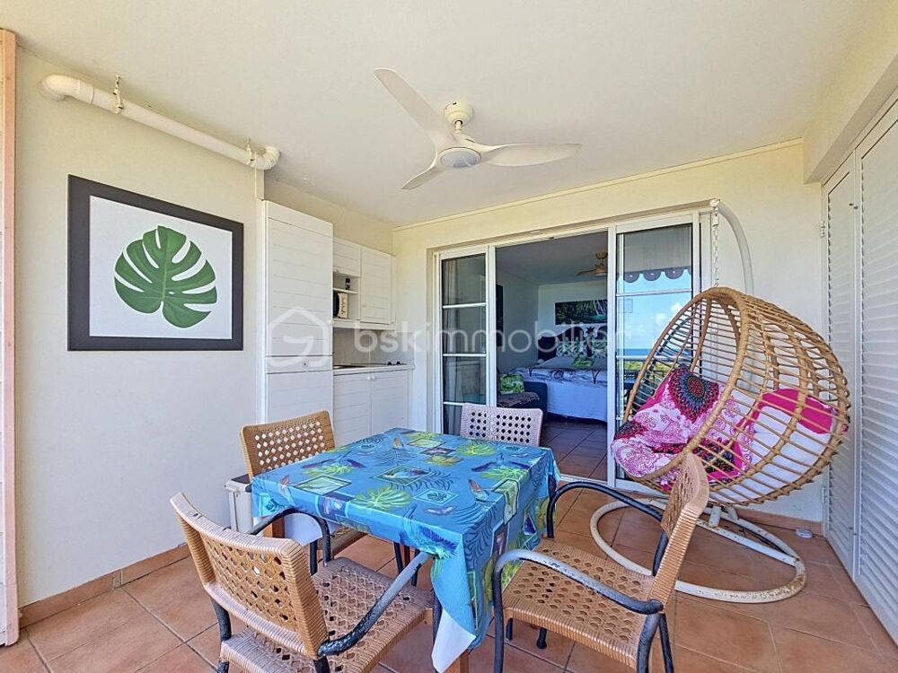 Vente Appartement Studio 1ère ligne vue mer Pierre et Vacances Sainte anne