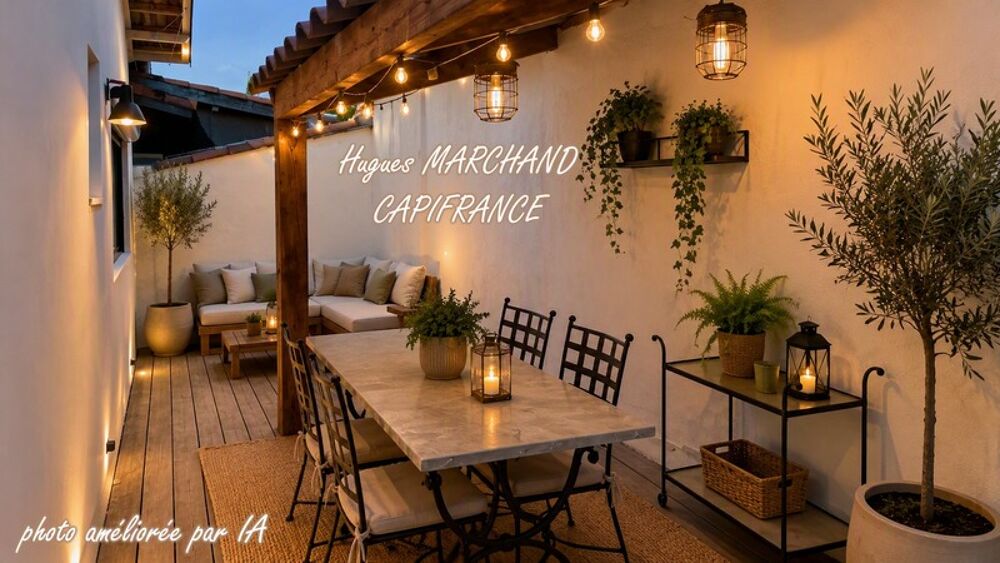 A vendre, en EXCLUSIVITE, BEZIERS (34500) maison de ville T3 avec jardin !