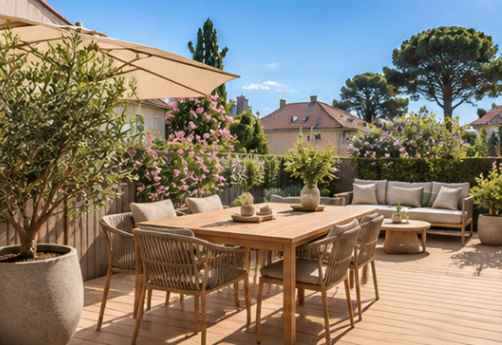 Vente Appartement PESSAC CENTRE – T2 – TERRASSE DE 42 M² – JARDIN PRIVATIF Pessac