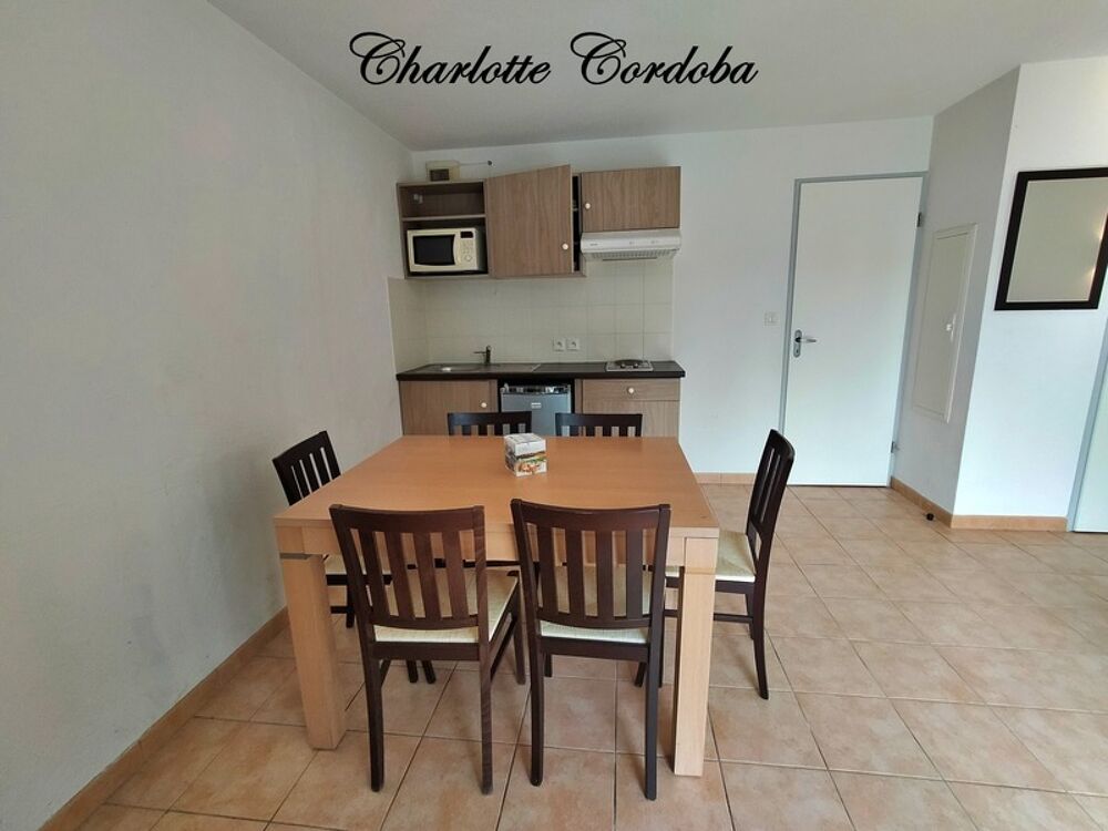 Appartement 3 pièces meublé dans résidence de tourisme sans bail commercial BARBASTE (47)