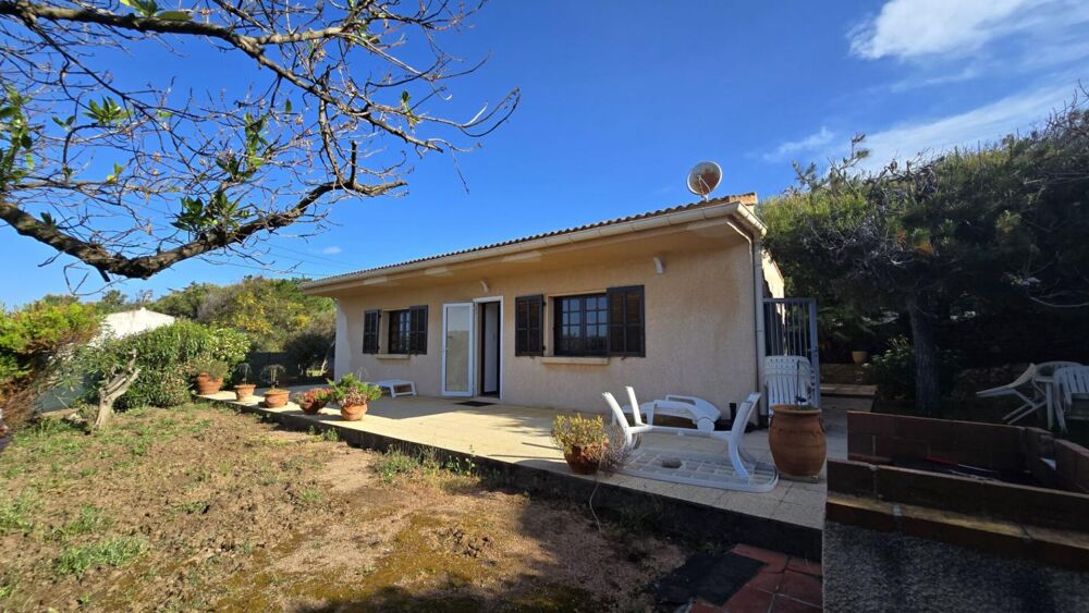 Sartène, sur la plage de Tizzano, maison de 74 m2 avec vue imprenable sur la mer