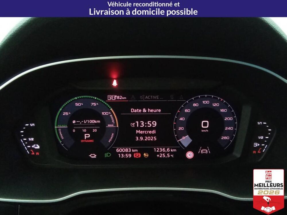 Q3 45 TFSIe 245 S tronic 6 Design +GPS +Cam&eacute;ra 2021 occasion 10150 Lavau