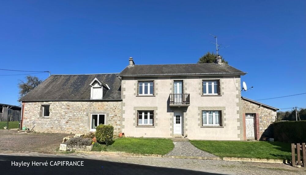Propriété À VENDRE avec maison et gîte indépendant, dépendances et terrain de 5 000 m²  Mortain LE NEUFBOURG (50) - Mortain