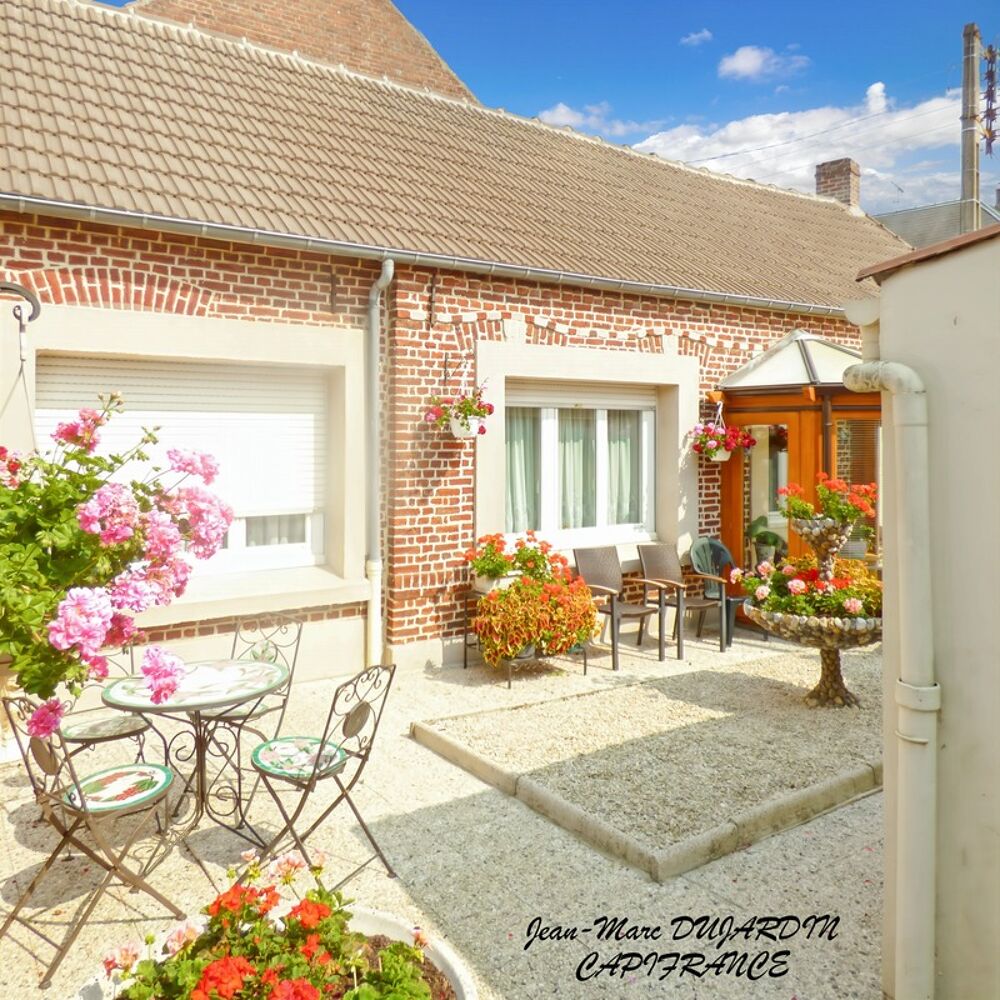 VILLERS-OUTREAUX (59)  Vente en Viager occupé  Maison 4 pièces, 2 chambres, garage et jardin