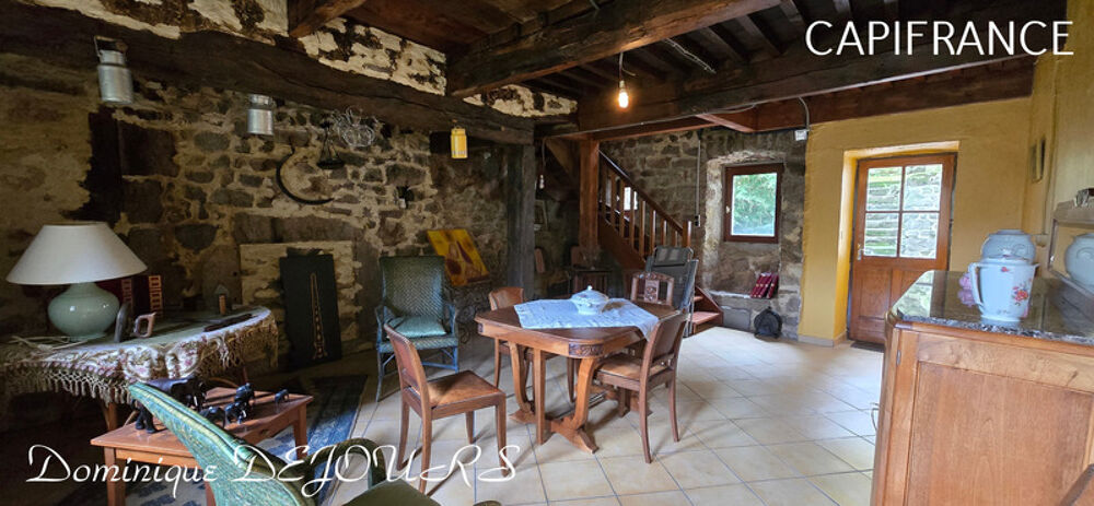 Vente Maison Ardèche, à 5 mn en voiture de St Pierreville au coeur du parc national des Monts d'Ardèche, spacieuse maison de 178m² avec une g Saint pierreville