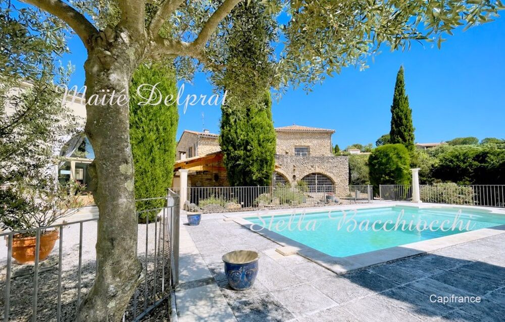 CHÂTEAUNEUF-DE-GADAGNE  PROPRIÉTÉ DEXCEPTION AVEC GÎTES, PISCINE & VUE PANORAMIQUE (84)