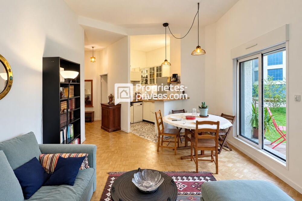 Vente Appartement 75015 PARIS  Javel - Appartement T3 avec jardin - 67.4m2 -  Proximité Beaugrenelle, Tour Eiffel, Seine Paris 15