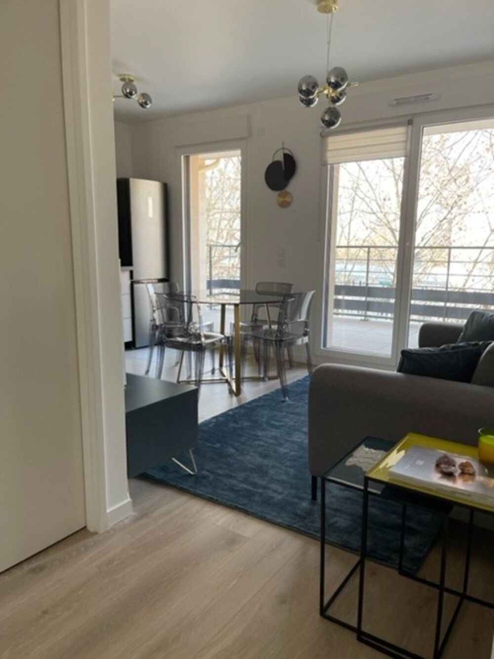 Location Appartement CLICHY 92 quartier des Bateliers, location meublée d'un appartement 2 pièces avec terrasse Clichy