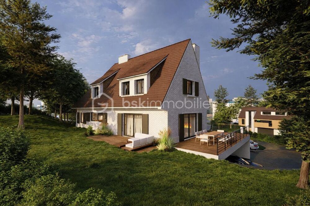 Une adresse d'exception face au Golf des Pins  Maison de style Hardelotoise à révéler